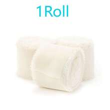 Set de 3 piezas, cinta decorativa de gasa de 5 m, tela de poliéster adecuada para invitaciones de boda, tarjetas de fiesta, decoración del hogar