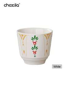 choxila 1个150毫升陶瓷咖啡杯，中东沙特咖啡杯，卡布奇诺蜡烛杯，节日礼物，适合下午茶、家庭聚会、餐厅、咖啡馆、露营等场合。 - 馬克杯 - 查看 11