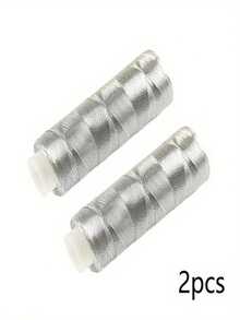 1pc/2pcs Metallic Gold & Silver Color Thread - 200 Yards, Brilliant & Shiny, Suitable For DIY Sewing, Embroidery And Patchwork Crafts - Multicolor - View 2