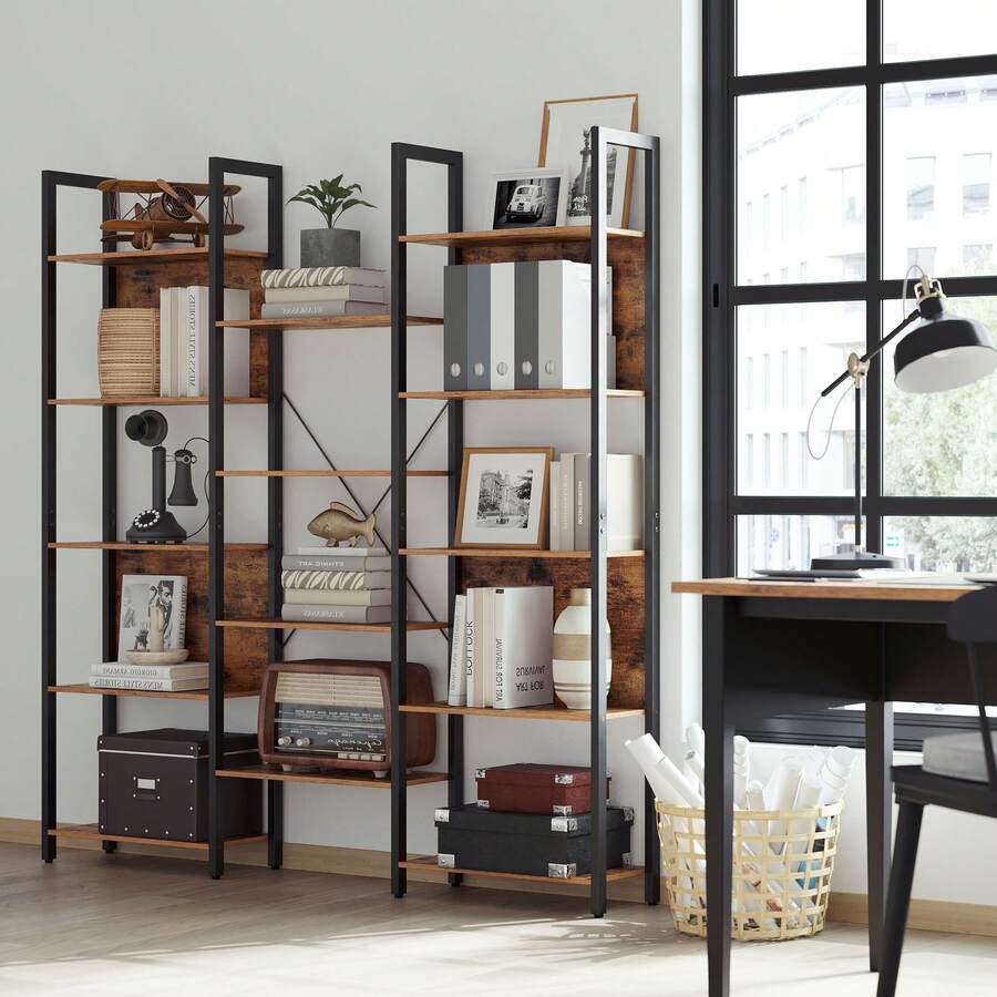 Bookcases - Maroon - View 1