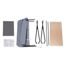 kangten Baby Infant Diaper Changing Table Dark Grey (With Cartoon Pattern Print) - Grey - View 9