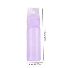 1件美发沙龙干洗喷雾瓶、梳子、染发剂瓶、染发膏容器、量杯、烫发液瓶、美发沙龙工具