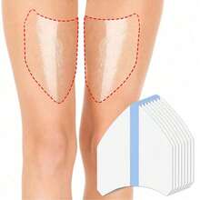 10/40pcs Invisible Thigh Inner Anti Chafing Stickers,Anti-Chafing Thigh Bands,Thigh Tapes Chafe,Transparent Protection Skin Patches For Women's Inner Thighs And Calves For Comfort And Protection - Transparent - View 3