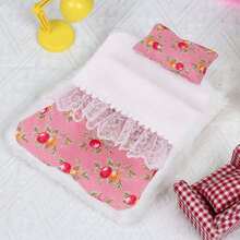 17cm (Schlafsack+Kissen), süße sitzende 1. und 2. Generation Puppenausstattung, Party Sammlerpuppen Zubehör, Puppensch lafsack, herzerwärmende Makronen, süße kleine Charakter Dekoration (ohne Puppen)