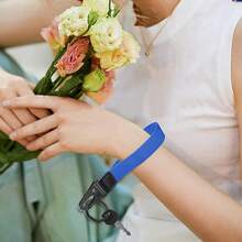 Universal Wrist Key Lanyard| Hands-Free Anti-Loss Strap, Adjustable & Unisex For Sports, Work & Outdoors - Blue - View 6