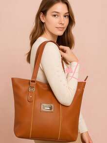 Women Shoulder Bags - Rosa Oxidada - Ver 3
