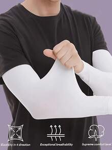 3 Pairs Arm Sleeves, Sun Protection Sleeves UV Sun Protection Arm Sleeves - Compression Arm Sleeve, UV Arm Sleeves Men, Women - Golf Cooling Sleeves Golf Sleeves For Sun Protection For Men 1-2pairs