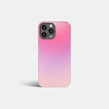 PINK AURA Mood Gradient Phone Case |  16/15/14/13/12 Pro Max MagSafe | Galaxy S24/S23/S22 Ultra | Pixel 7/8/9 | Slim Tough - trắng - Xem 3