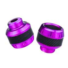 1set 2Pcs Universal Motorcycle Wheel Protection Crash Pad Motorbike Crash Protectors Alloy Motocross Falling Front Fork Slider Cups - Enhanced Motorcycle Fork Protectors - Anti-Collision, Shock Absorbing Cups For Enhanced & Stability.