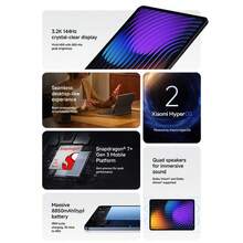 Xiaomi 小米 Pad 7 国际版平板电脑 3.2K 144Hz 晶晰显示屏 小米 HyperAI 由小米 HyperOS 驱动 骁龙® 7+ 第三代移动平台 LPDDR5X + UFS 4.0 8850mAh（典型值）电池 45W Turbo 充电 四扬声器带来沉浸式音效 支持杜比视界和杜比全景声 USB 3.2 Gen 1 蓝牙 5.4 - 綠色 - 查看 2