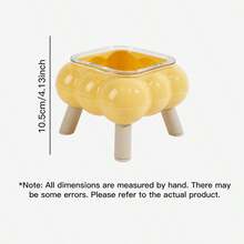 1个全新猫咪喂食碗，四脚架宠物碗