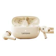 Lenovo Bluetooth Headset TA210 5.4 True Wireless Semi-In-Ear Flaggschiff Aktive Geräuschunterdrückung Immersive Hohe Klangqualität Angenehm zu tragen Für Sport Geeignet Für Apple Huawei Xiaomi Moon Rock White - Mondgestein weiß - Übersicht 2