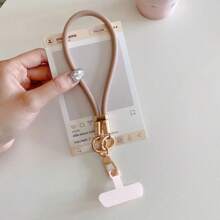 Original Liquid Silicone Wrist Strap For  Mobile Phone Lanyards Clip Snap Key Chains