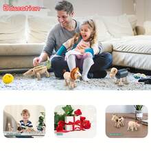 Wooden Simulation Wild Animal Toy Models Wooden Toys Handmade Decorations Birthday Gifts For Boys And Girls - Yellow - View 5