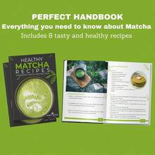 Matcha Tea Set Bamboo Ceramic Matcha Tool With Whisk/Spoon/Sieve/ Holder/Bowl - White - View 4