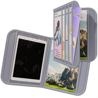 1. Accesorios portador de revista y folleto JW para usuarios de JW 2. Suministros esenciales para el servicio de campo para testigos de Jehová 3. Suministros ministeriales para testigos de Jehová 4. Ministrador para testigos de Jehová 5. Regalos e ideas para pioneros para la convención de los testigos de Jehová 6. Productos definitivos que mejoran la vida
