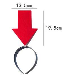 Creative Arrow & Question Mark Headband, Funny Novelty Headpiece For Concerts, Photos, Festivals, Back To School - Multicolor - View 8