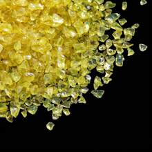 20 Grams 0.7oz AB Colored Crushed Glass For Resin Art DIY,Broken Fire Glass Pieces For Tabletop Fire Pit,Crafts,Home Decorations Vase Fillers