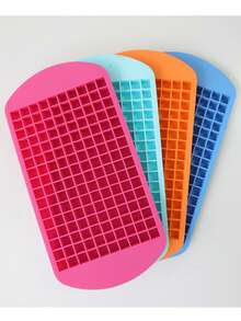 1/3pcs Summer Beverage Whiskey Ice Cube Tray, Silicone Milk Tea Mold, Ice Cube Maker - Multicolor - View 2