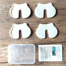 4pcs Shot Pain Reducer Pads, Reusable Plastic Injection Assist Tablet-Portable Auxiliary Tools For Home And Go Out