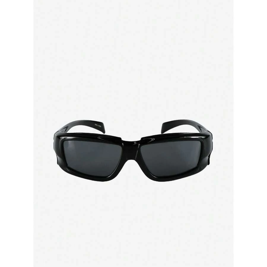 RICK OWENS - Rick Sunglasses - 0909 BLACK/BLACK - View 1