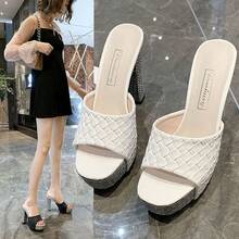 Women Heeled Sandals - 白色 - 查看 8