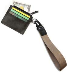 Universal Wrist Key Lanyard| Hands-Free Anti-Loss Strap, Adjustable & Unisex For Sports, Work & Outdoors - 卡其色 - 查看 5