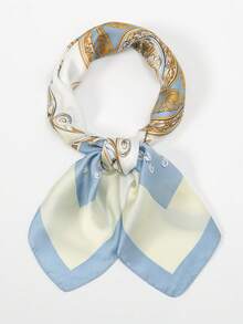 1pc Bandana Paisley Print Headband Scarf, Suitable For Daily Use For Dress,Travel Essential,Holiday - Multicolor - View 18