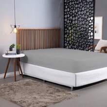 Fitted Sheet With Elastic For Box Bed 200 Thread Count 100% Cotton Single Double Queen King