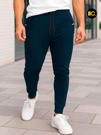  BIG CITY Jogger Deportivo De Moda Pants Para Hombre Slim Fit Strech