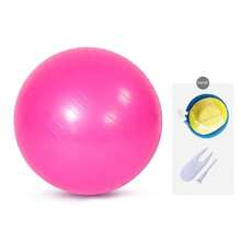 Bóng tập Yoga chống vỡ cao cấp 55cm-65cm-75cm-85cm - Cải thiện sức mạnh cốt lõi, phục hồi chức năng sau sinh và rèn luyện thể lực. Thiết kế dày, bền, chống vỡ cho việc tập luyện (Bao gồm bơm) - Nhiều màu - Xem 2
