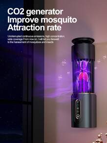 Powerful Electric Mosquito Killer, Efficient Indoor Mosquito Killer, Dual-Purpose Night Light And Mosquito Killer, Portable Electric Mosquito Killer, Mosquito Trap, Purple Light, Can Be Hung Or Placed On The Table, Suitable For Home Use And Outdoor Activities, USB Powered