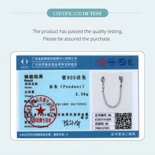 WOSTU 925 Sterling Silver Sea Turtle, Starfish & Pearl Silicone Chain Fit Original Bracelet DIY Summer Jewelry Accessories Gift - SCC3155 - View 6