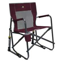 Silla mecedora plegable de camping Freestyle Rocker de GCI Outdoor - Rojo - Ver 2