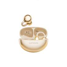 Lenovo 藍牙耳機TA410 運動跑步耳機開放式耳夾 不入耳骨傳導概念藍牙5.4 舒適穩固狂甩不掉 智慧感知通話清晰 月岩白 - 月岩白 - 查看 1