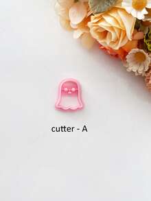 Gothic Pumpkin Skull Styling Jewelry Polymer Clay Cutters, Halloween Accessories Crafting Toolkit-DIY Soft Clay Cutting Mold - For Handmade Earring Making - The Perfect Holiday Gifts For Halloween, Day Of The Dead, And Thanksgiving - Pink - View 19