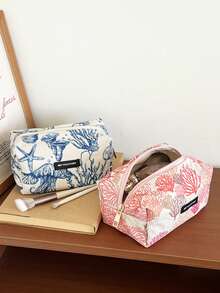 MEYOU FAIRY AGG 女用甜美時尚化妝包，內層收納袋，便攜旅行盥洗包，手提包，多功能護膚品收納袋，女性衛生棉收納袋，送給媽媽或女友的禮物，情人節禮物 - 彩色 - 查看 3