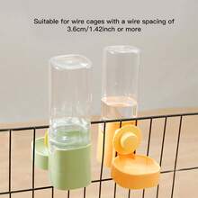 1个宠物悬挂式饮水器，猫狗兔子悬挂式水碗宠物用品 - 500ml - 查看 10