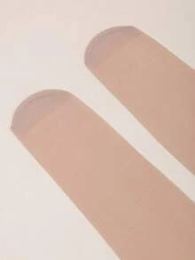 1pc Women's Casual Versatile Leggings Pantyhose - Apricot - View 5