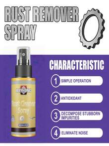 Household Rust Remover Decontamination Kitchen Pot Bottom Black Scale Burn Mark Multifunctional Remover Stainless Steel Rust Removal.