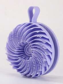 1 New Polygonal Silicone Bath Brush, Suitable For Scrubbing The Back, Scrubbing The Bath Brush, Whirlwind Bath Brush, Cleaning Brush, Massage Head Exfoliating Body Bath Brush, Suitable For Dry Skin, Improving Circulation Lymphatic Detoxification, Bathing And Body Care, Shower, Home Bathroom Home Decoration, Return To School Vacation Travel Supplies, Weddings, Parties, Birthdays, Men's Gifts, Funny Gifts - Multicolor - View 15