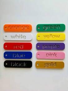 Custom 3D Printed Personalized Keychain - Custom Gift Keychain - Back To School Gift - School Bag - School Bag Label - - Small Gift - Back To School Gift For Boys