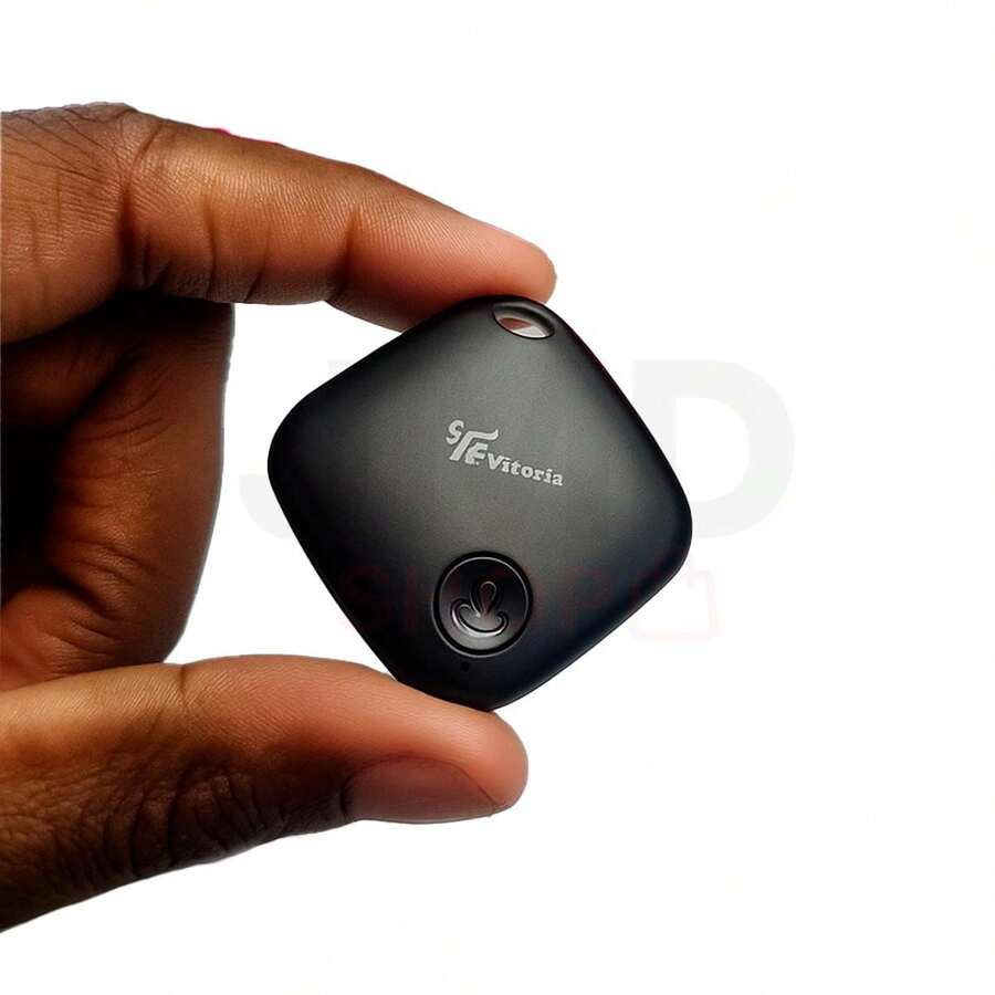Rastreador Inteligente para Carros – Localização Rápida com Aviso de Distanciamento - Preto - Visão 1