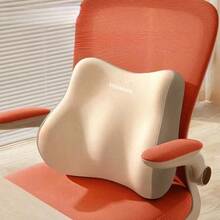 1 件装柔软腰枕，适用于驾驶座椅，泡沫腰枕，用于下背部腰部支撑垫，椅子，办公椅，椅垫，座垫，办公室装饰，房间装饰 - 彩色 - 查看 2