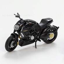 1:18比例收藏版合金摩托车模型 - 川崎杜卡迪运动自行车仿真模型,礼物 - 生日礼物 - 毕业礼物 - 彩色 - 查看 16