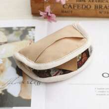 NYXIA 1 件日式半圆形拉链迷你零钱包，可爱卡通多功能女士收纳包，卡通印花钱包可存放小卡、信用卡、钥匙，适合作为生日礼物或送给朋友、同事和家人女孩男孩的日常礼物 - 彩色 - 查看 10