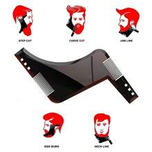 Beard Shaping Comb Styling Template, Beard Shaping Comb & Template Tool For Men's Daily Grooming & Styling ﻿