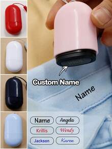 Custom Name Stamp, Personalized Signature Stamp, Customized Capsule Name Clothes Stamp, Customizable, Birthday Gifts, Suitable For Work Signature, Custom Stamp, Cuteness, Multipurpose, Office, Reusable, Envelopes, Invitation, Anniversary, Teacher - Style a - View 2