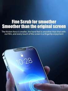2 片磨砂水凝胶屏幕保护膜，易于粘贴，坚固耐用，兼容 /Galaxy/Redmi/，磨砂，非玻璃 - 霧面 - 查看 7
