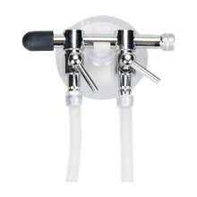 BornFeel Aquarium Air Pump Splitter 7 In 1 Set 2-Way Air Flow Control Lever Valve &Amp; 2 Non-Return Check Valves &Amp; 4 Suction Cups For Fish Tank Airline Air Tube Hose - 2-way 7-in-1 Kit - View 2